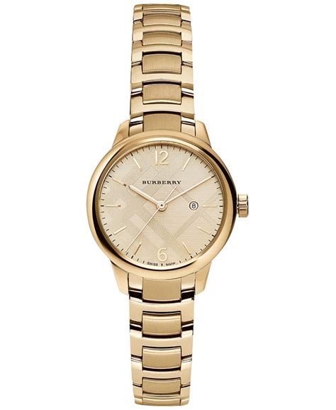 Burberry Women's Swiss Gold